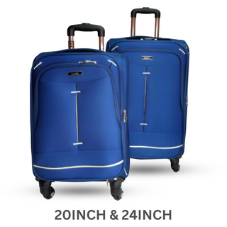 2 Piece Luggage Trolley Sets