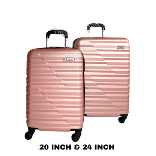 2 Piece Luggage Trolley Sets