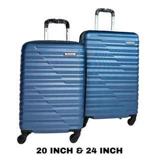 2 Piece Luggage Trolley Sets